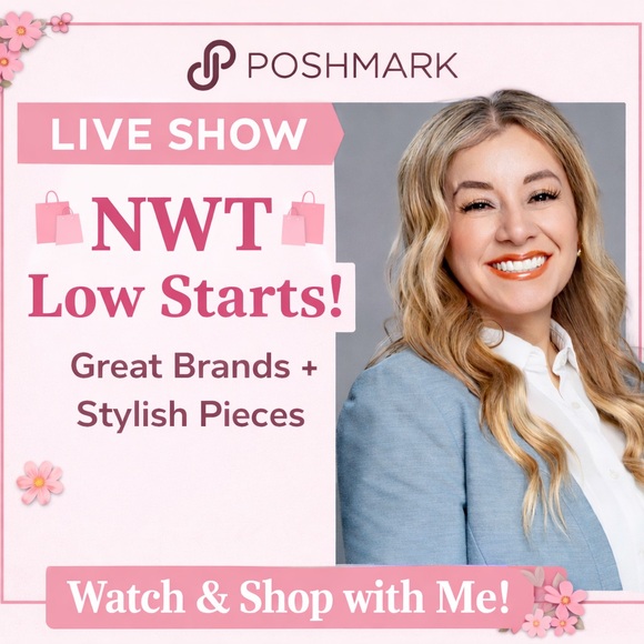 Tops - Please like my new show listing! Join my live show for amazing deals on NWT ✨🩷
